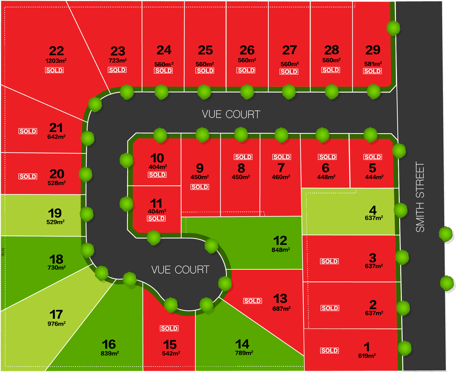 Lots available Lots available